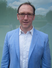 Newly appointed Artes Mundi chief executive officer Ben Borthwick