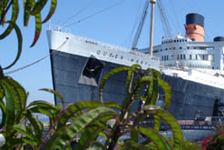 The Queen Mary in an unidentified location