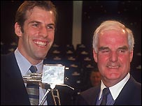 Greg Rusedski and Tony Pickard