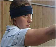 Heather's shooting is improving