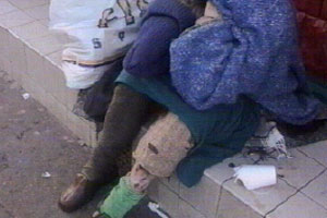 Zerbanoo is shocked by homelessness