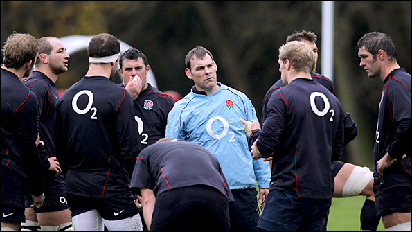 England forwards coach John Wells