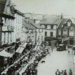 photograph of VD Celebrations in North Street, Ashburton