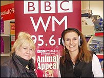 Collecting at 'Pets At Home', Shirley