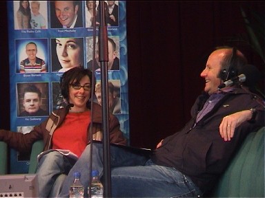 Sue Perkins and Fred MacAulay