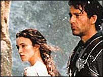 Pic: Kiera Knightly and Clive Owen in King Arthur: link.