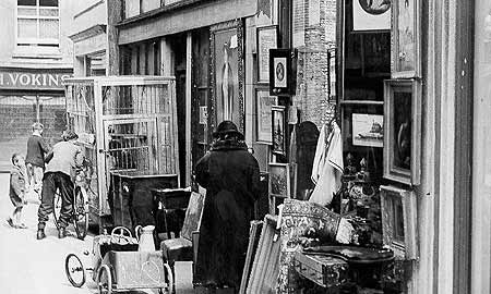 Antiques shop