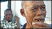 Man at nursing home in Leogane, Haiti