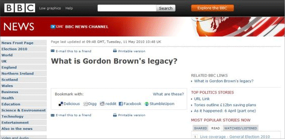 What is Gordon Brown's legacy?