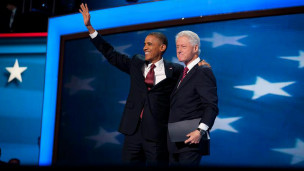 Bill Clinton dan Obama