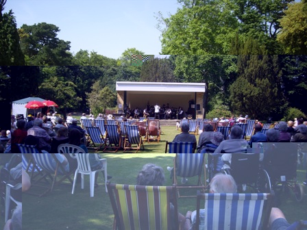 A brass band