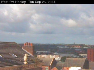 View from the roof of BBC Radio Stoke
