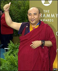 Ðức Lạt Ma Tema nhận giải Grammy