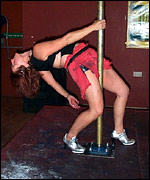 Rachel demonstrates the bridge