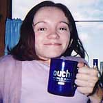 Essential travel item: one Ouch mug