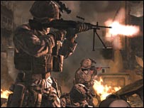 Scene from Call of Duty 4