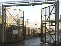 Prison gates