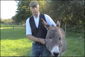 John and a donkey