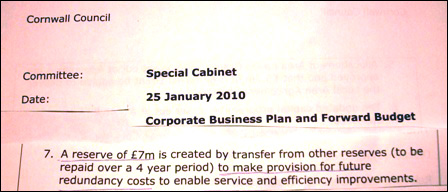 Cornwall Council document