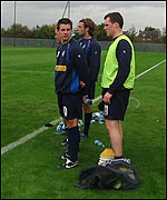 Ian waits to train with Wycombe