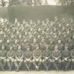 This photo was taken when Marsh joined up- at the Copthorne Barracks