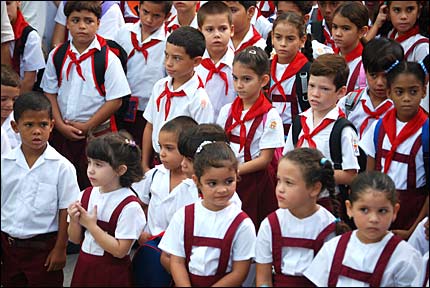Escuela primaria en Cuba (Foto: Raquel Pérez)