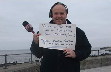 Mark Murphy at Ness Point