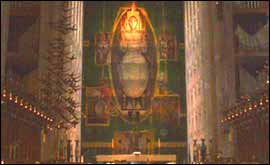 The alter of Coventry Cathedral 