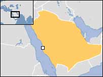نقشه سعودی
