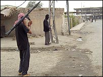 Ramadi'de direnişçiler