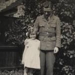 Sheila Beck with her father's cousin, Ronald J Munford in his early 20's.