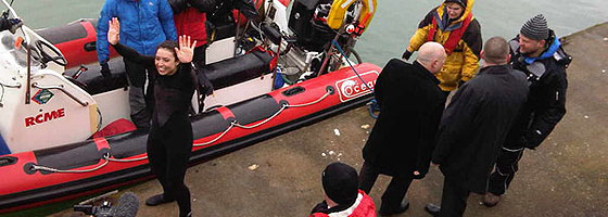 Christine - back in the UK after completing challenge