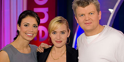 Kate Winslett in the studio. Photo by John Quintero