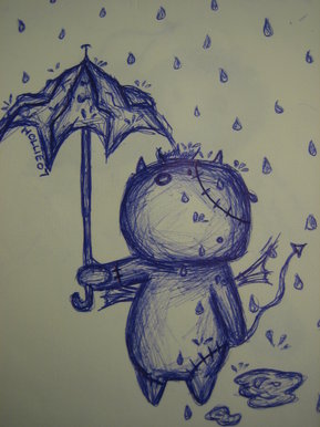 Lil' Dude In The Rain