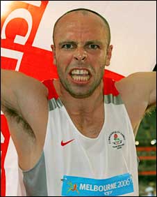 Dean Macey in typically relaxed form