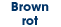 Brown rot