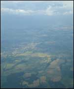 Gloucestershire from the air