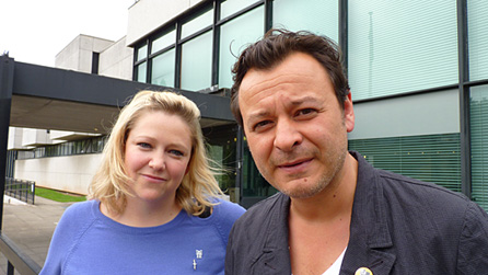 James Dean Bradfield and Bethan Elfyn