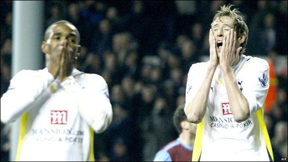 Jermain Defoe and Peter Crouch