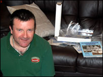 Pools fan Noel Brown