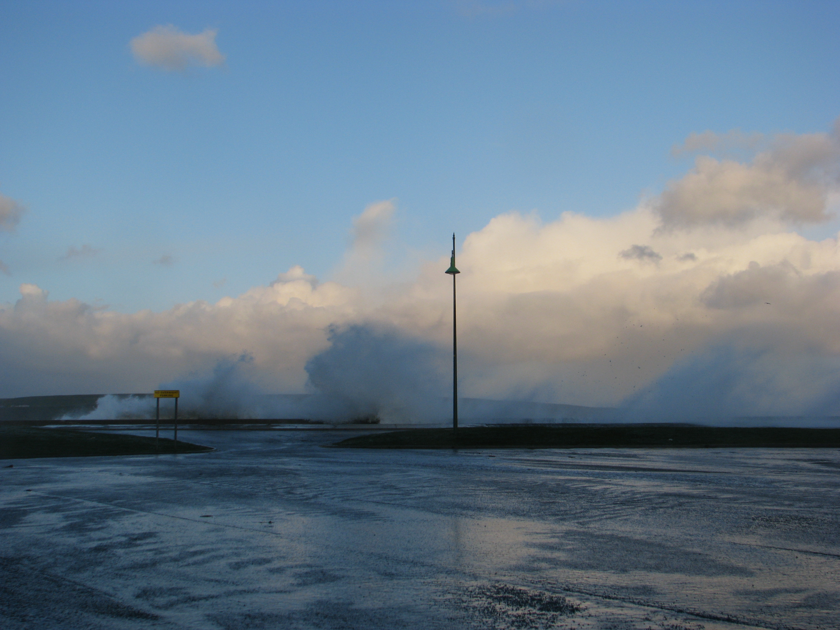 storm force winds thurso, scotland
