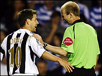 Michael Owen and Mike Riley