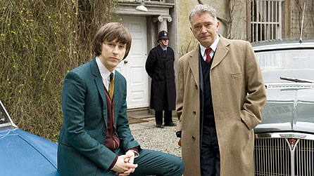 l-r: Lee Ingleby as John Bacchus and Martin Shaw as Gerorge Gently
