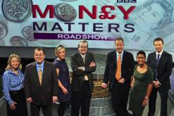 The BBC team: Susannah Streeter (News), Declan Curry (Working Lunch), Samantha Washington & Paul Lewis (R4 Moneybox), Julian Worricker (R4 You & Yours), Naga Munchetty (Working Lunch), Richard Scott (News)
