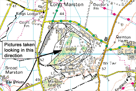 Proposed eco-town at Long Marston