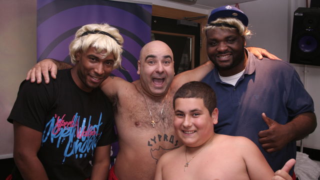 Stavros Flatley with Ace & Vis