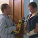 Bob lunges at Deek's stookie with a chainsaw!!