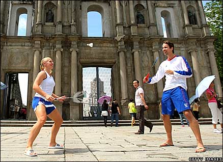 Gail Emms and Nathan Robertson