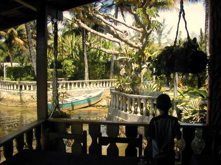 Coming back, a stop at a restaurant in Barra do Jucu and moqueca again