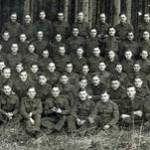 No. 3 Huts, Niklasdorf, East Sudetenland. Taken December 1941 just before breaking up into small parties and leaving for other working camps